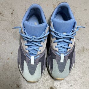 Yeezy Athletic Shoes Light Blue Gray Taupe